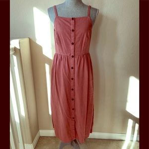ON Button Linen Dress